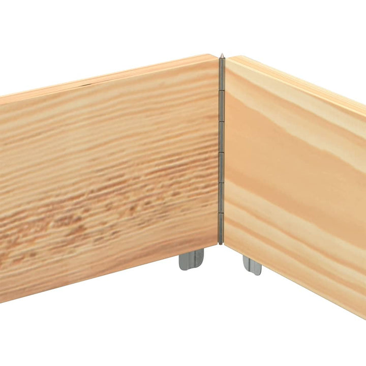 plantekasse 80x60 cm massivt fyrretræ