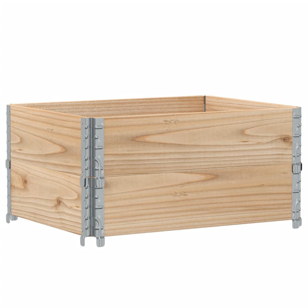 plantekasse 80x60 cm massivt fyrretræ