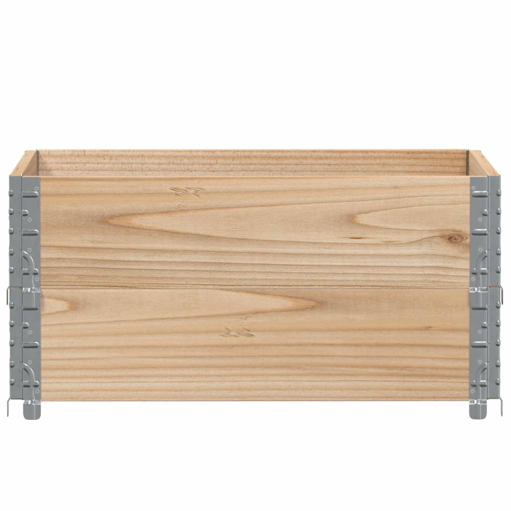 plantekasse 80x60 cm massivt fyrretræ
