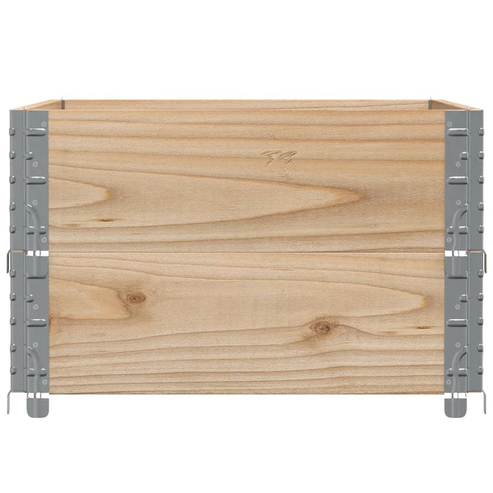 plantekasse 80x60 cm massivt fyrretræ