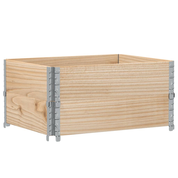 plantekasse 80x60 cm massivt fyrretræ