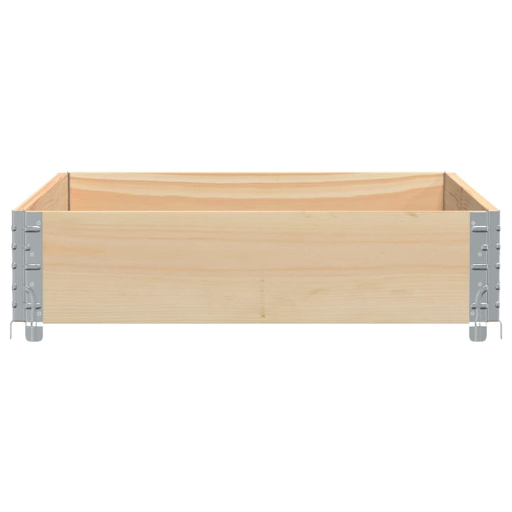 plantekasse 120x80 cm massivt fyrretræ