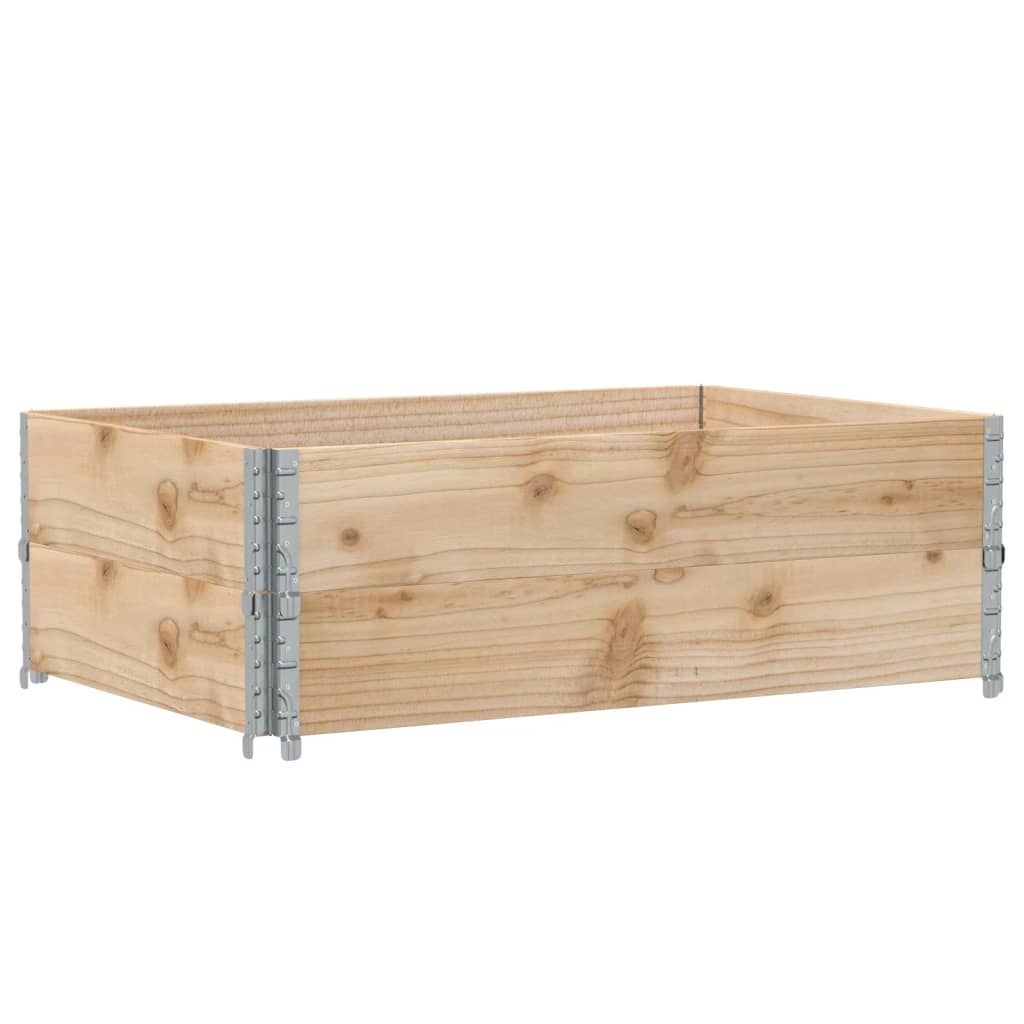 plantekasse 120x80 cm massivt fyrretræ