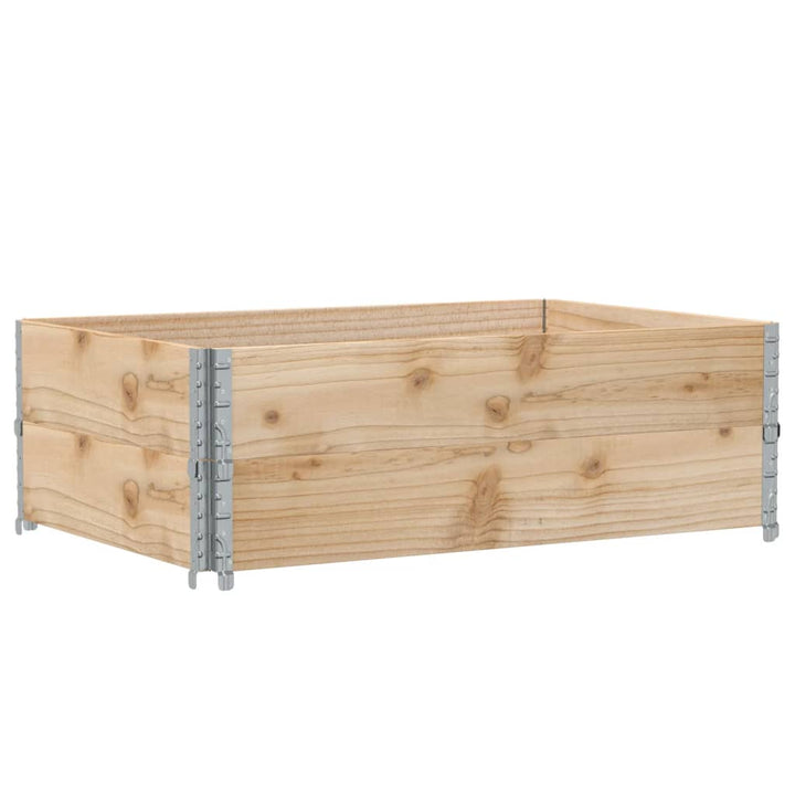 plantekasse 120x80 cm massivt fyrretræ