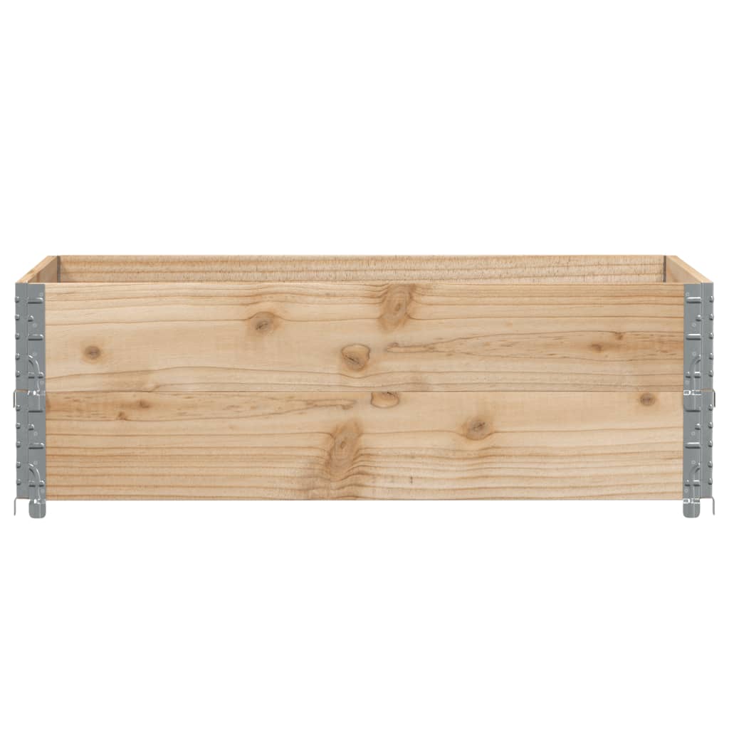 plantekasse 120x80 cm massivt fyrretræ