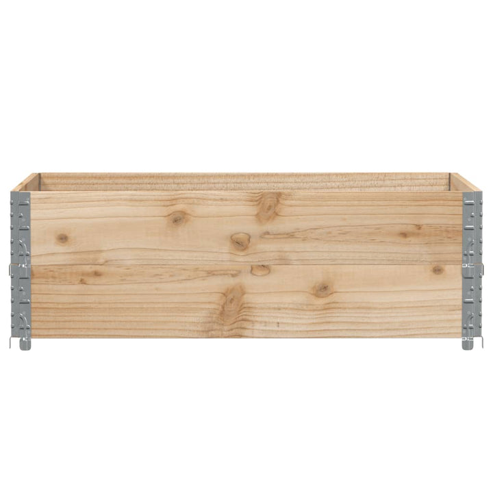 plantekasse 120x80 cm massivt fyrretræ