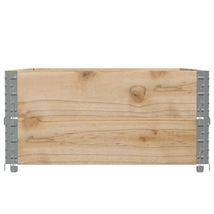 plantekasse 120x80 cm massivt fyrretræ