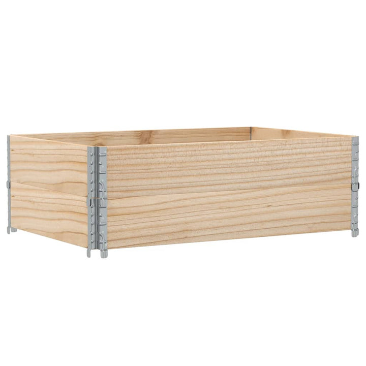 plantekasse 120x80 cm massivt fyrretræ