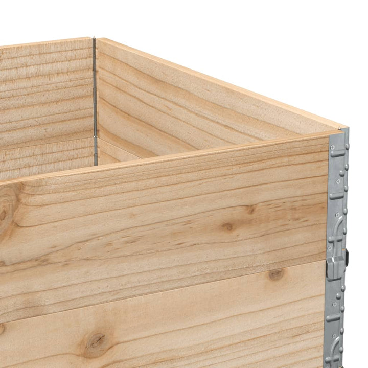 plantekasse 120x80 cm massivt fyrretræ
