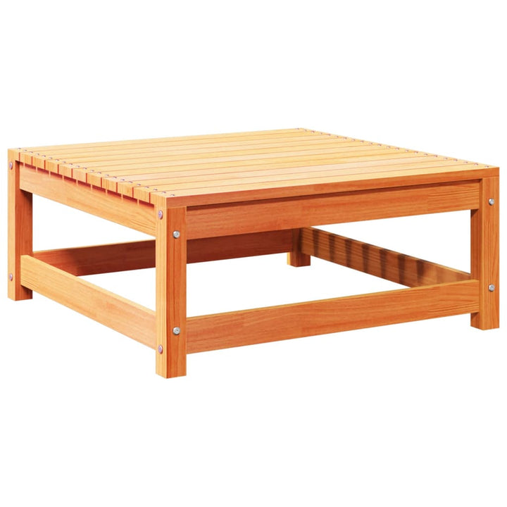 sofasæt til haven 6 dele med hynder massivt fyr gyldenbrun