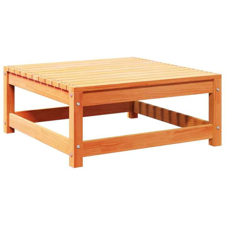 sofasæt til haven 6 dele med hynder massivt fyr gyldenbrun