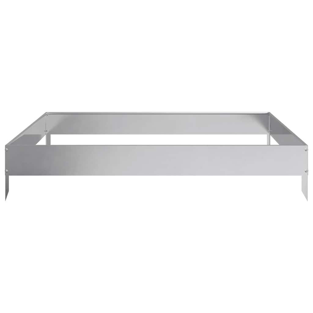 højbed 100x100x18,5 cm galvaniseret stål