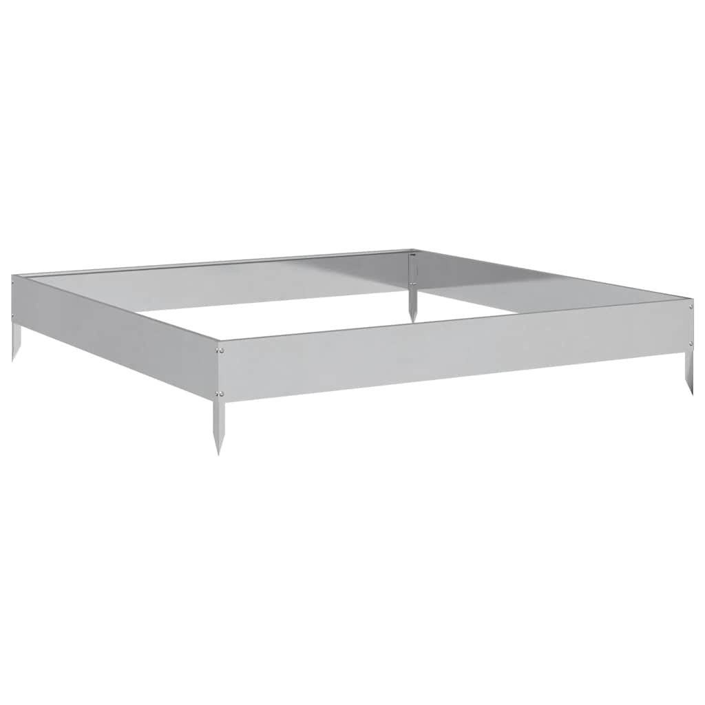 højbed 100x100x18,5 cm galvaniseret stål