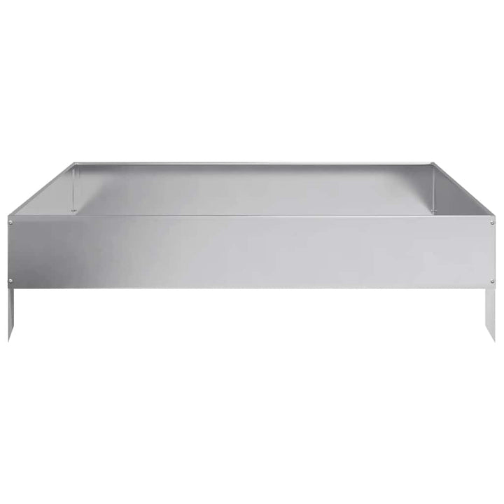 højbed 100x100x26 cm galvaniseret stål