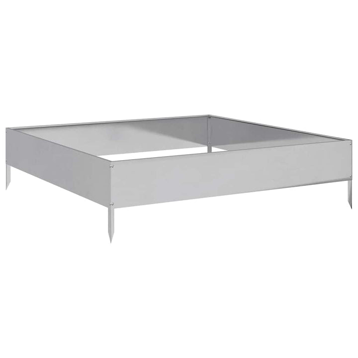 højbed 100x100x26 cm galvaniseret stål