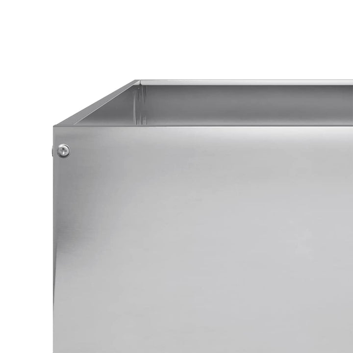 højbed 100x100x26 cm galvaniseret stål