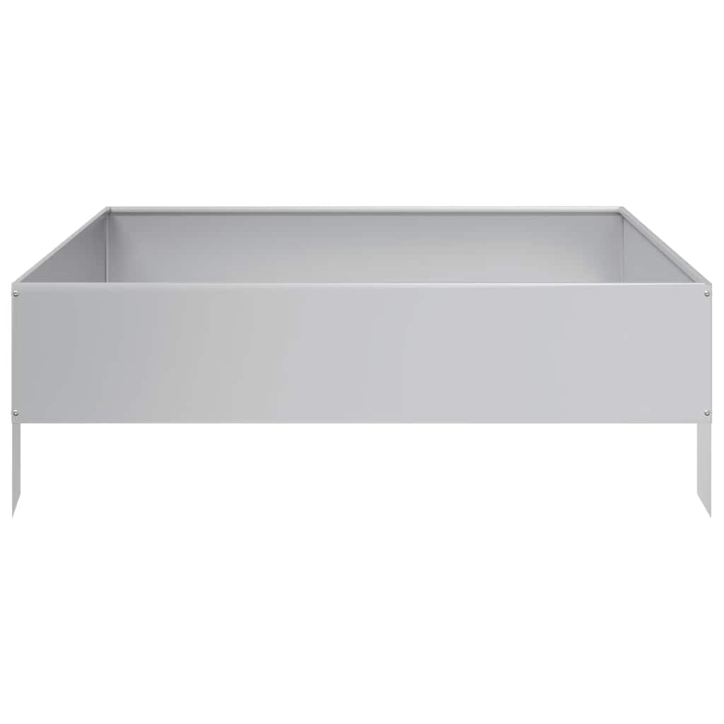 højbed 100x100x33,5 cm galvaniseret stål