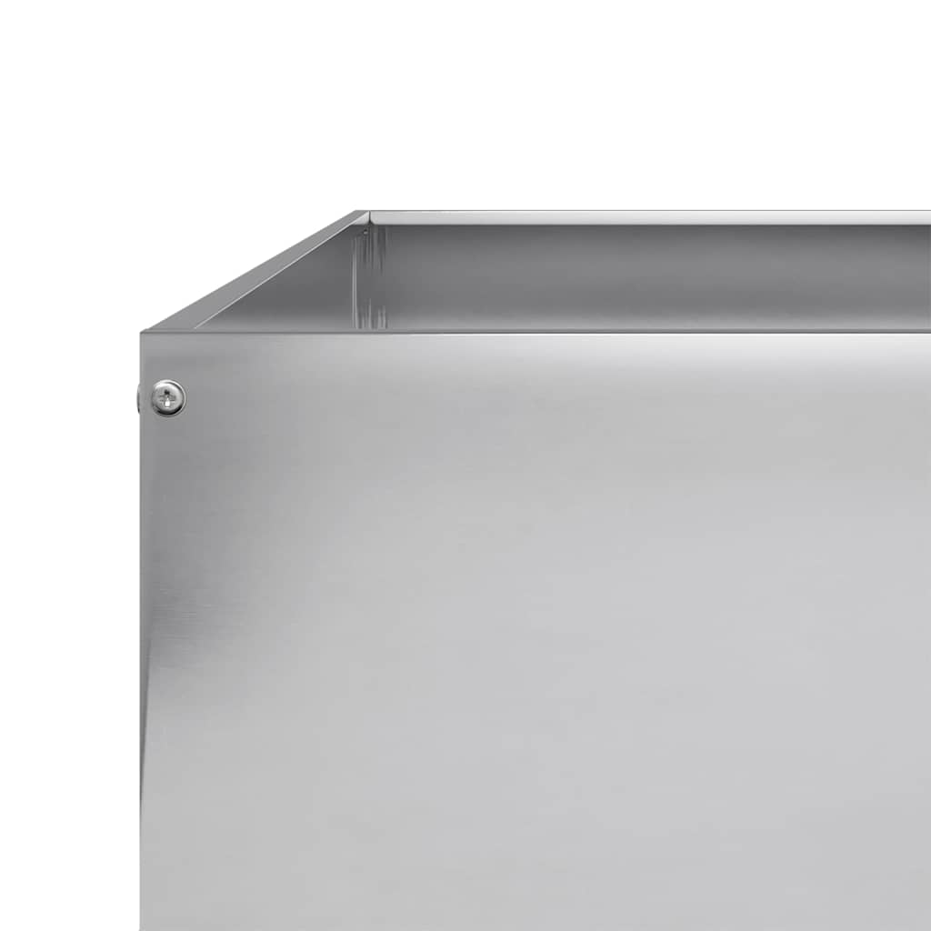 højbed 100x100x33,5 cm galvaniseret stål