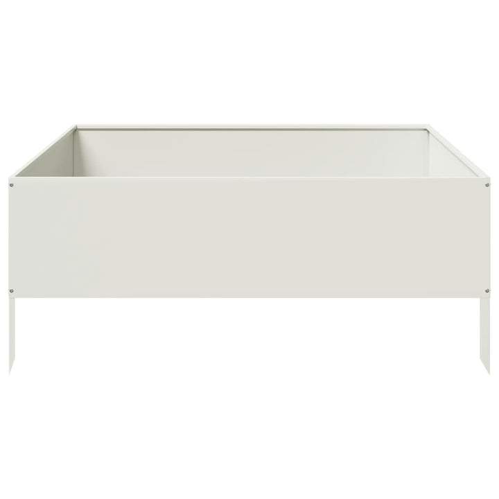 højbed 100x100x41 cm stål hvid