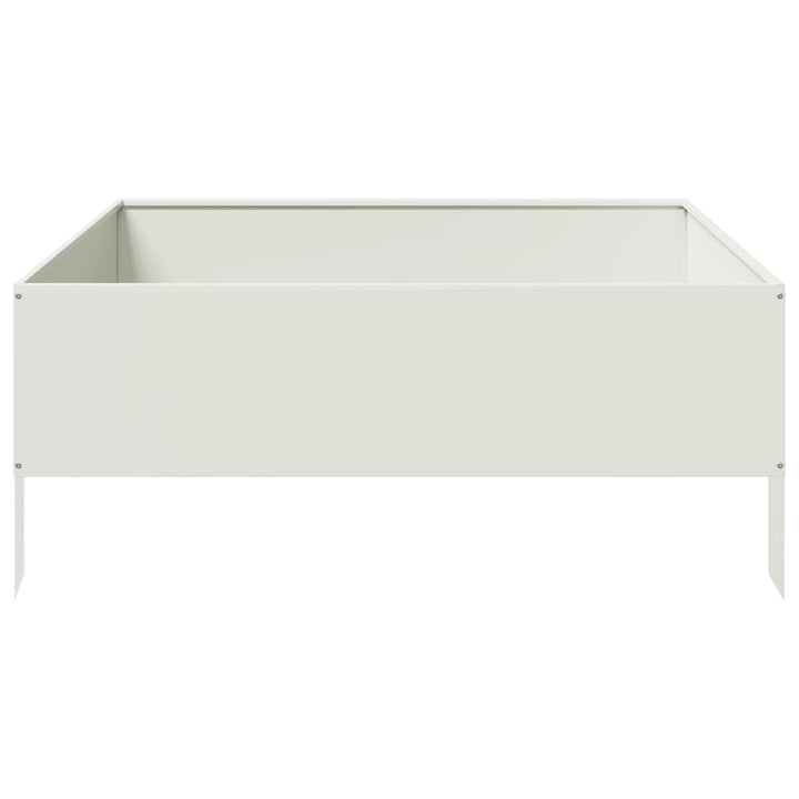 højbed 100x100x41 cm stål hvid