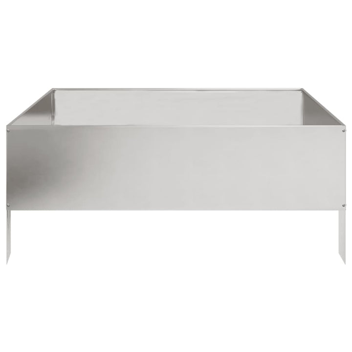 højbed 100x100x41 cm rustfrit stål
