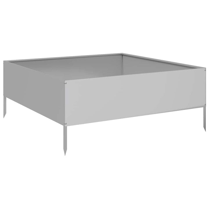 højbed 100x100x41 cm galvaniseret stål
