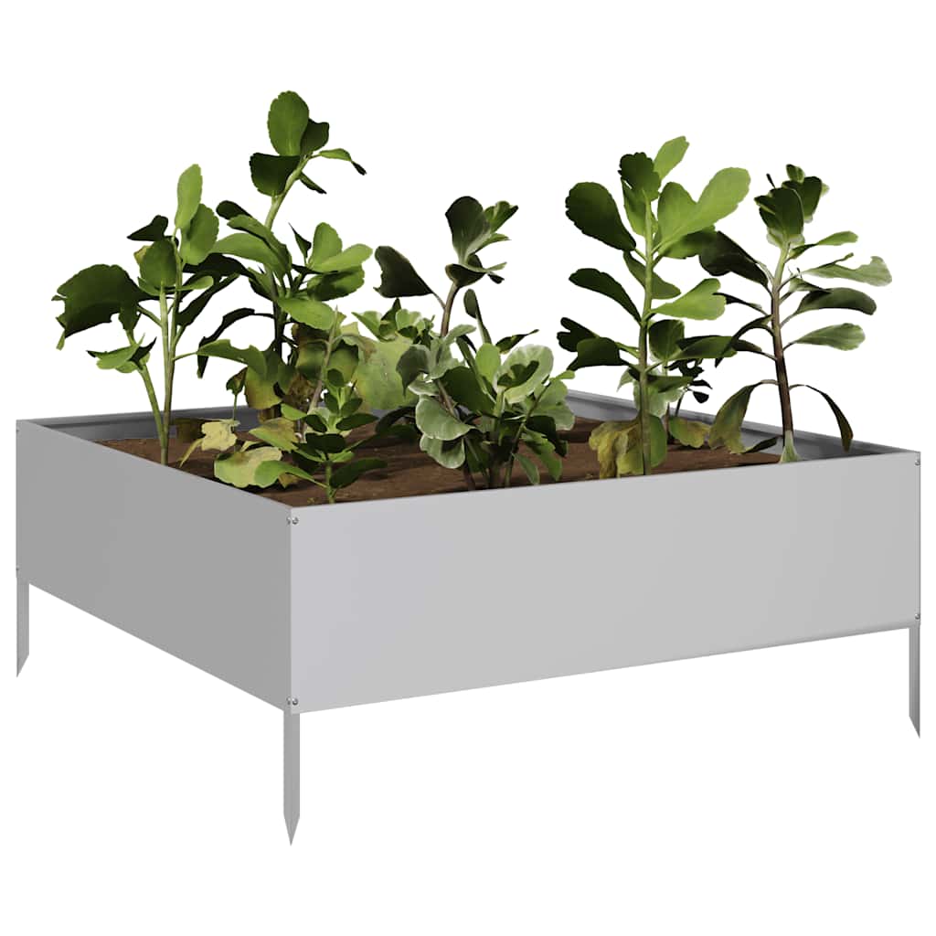 højbed 100x100x41 cm galvaniseret stål