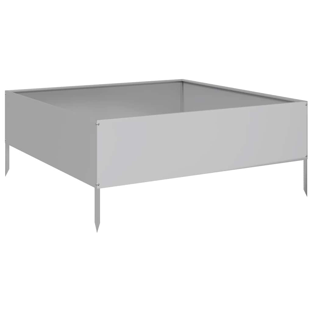 højbed 100x100x41 cm galvaniseret stål