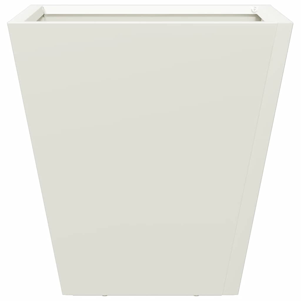 plantekasse 30x30x30 cm stål hvid