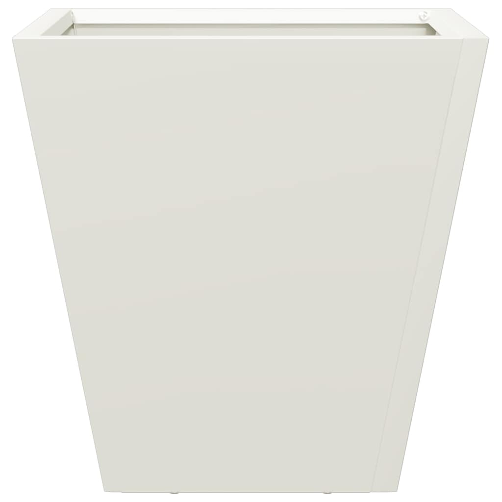 plantekasse 30x30x30 cm stål hvid