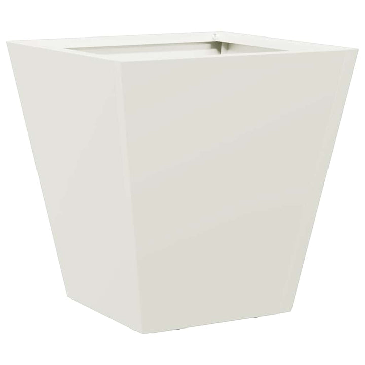 plantekasse 30x30x30 cm stål hvid