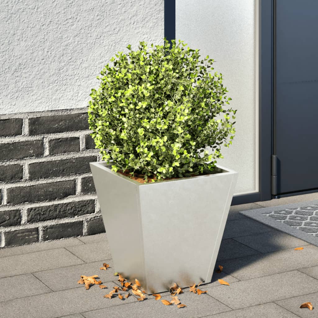 plantekrukke 30x30x30 cm rustfrit stål