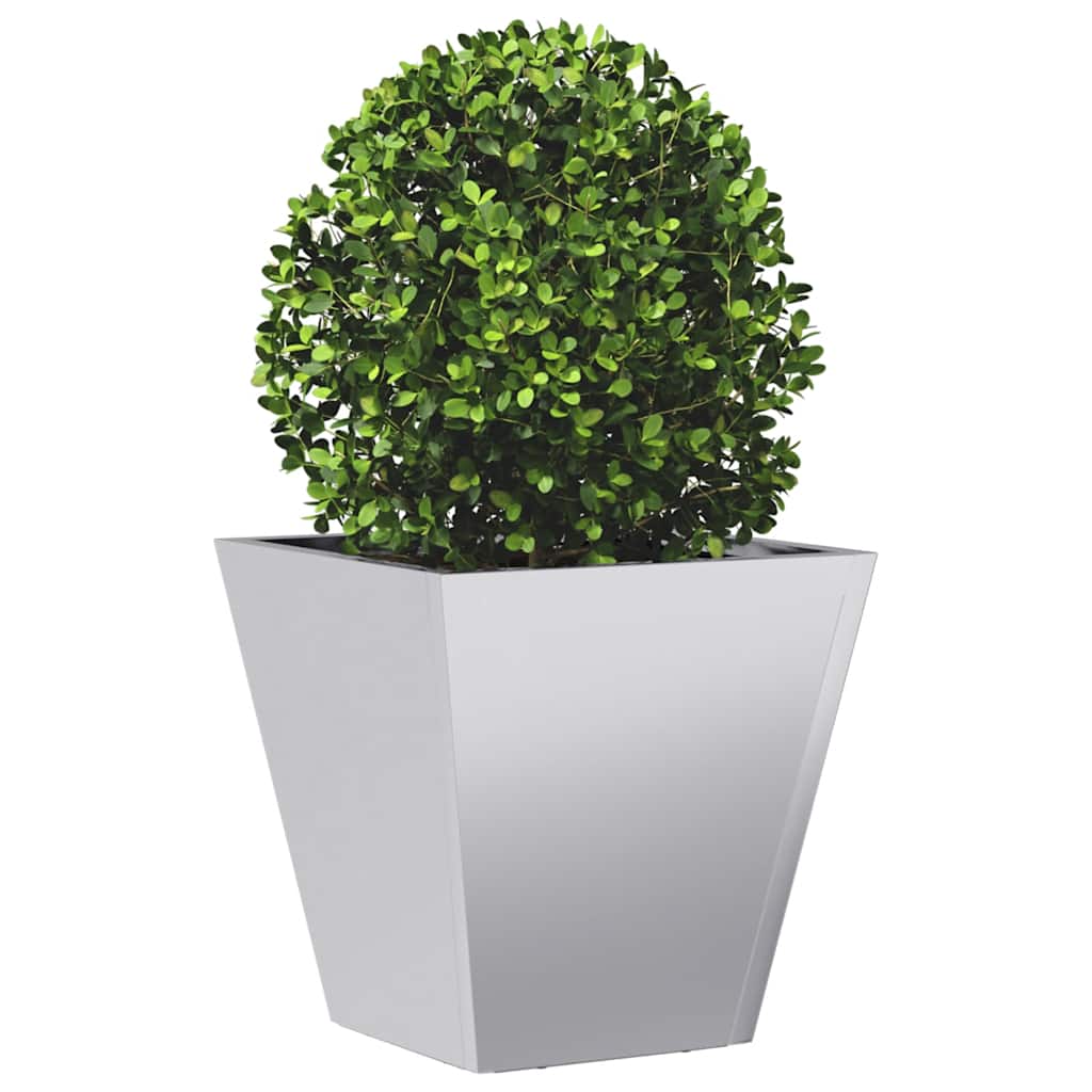 plantekrukker 2 stk. 30x30x30 cm galvaniseret stål