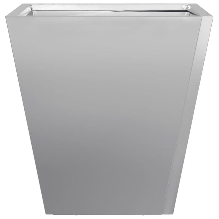 plantekrukker 2 stk. 30x30x30 cm galvaniseret stål