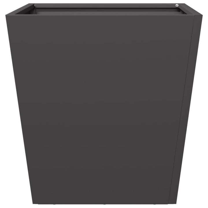 plantekrukke 40x40x40 cm stål sort