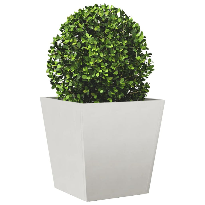 plantekrukker 2 stk. 40x40x40 cm rustfrit stål