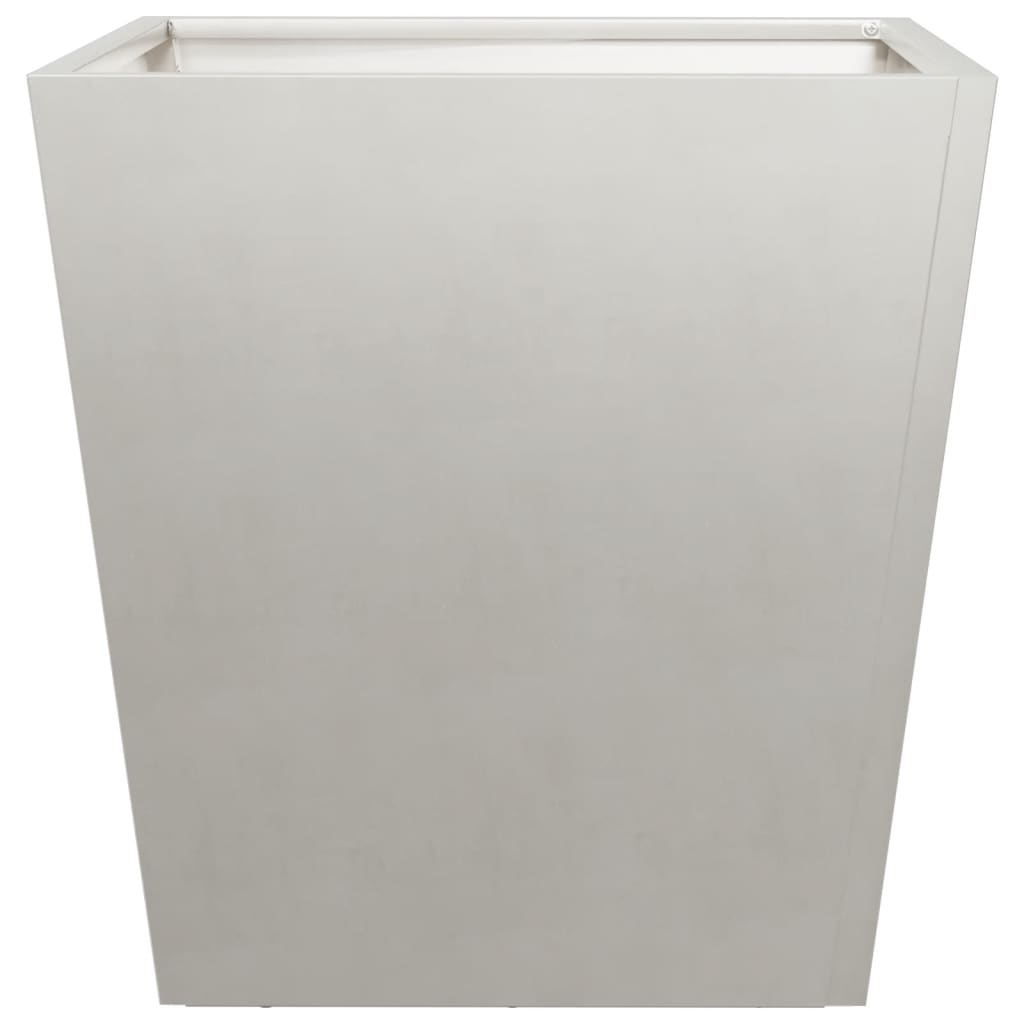 plantekrukker 2 stk. 40x40x40 cm rustfrit stål