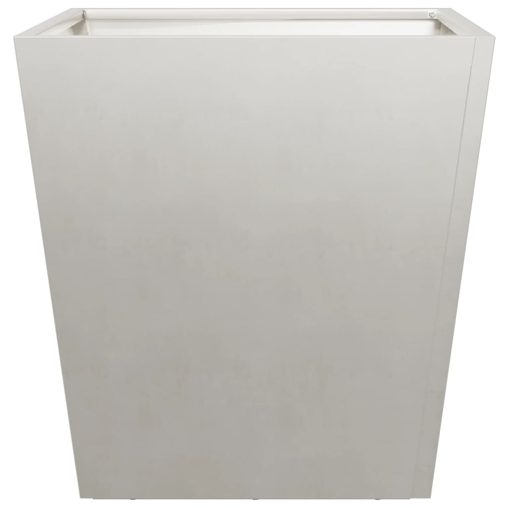 plantekrukker 2 stk. 40x40x40 cm rustfrit stål