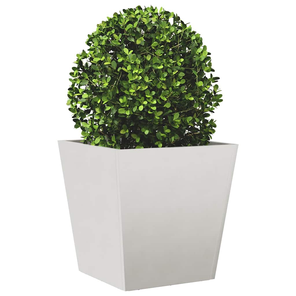 plantekrukker 2 stk. 40x40x40 cm rustfrit stål