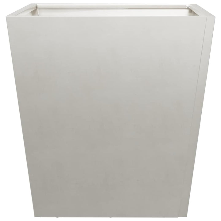 plantekrukker 2 stk. 40x40x40 cm rustfrit stål
