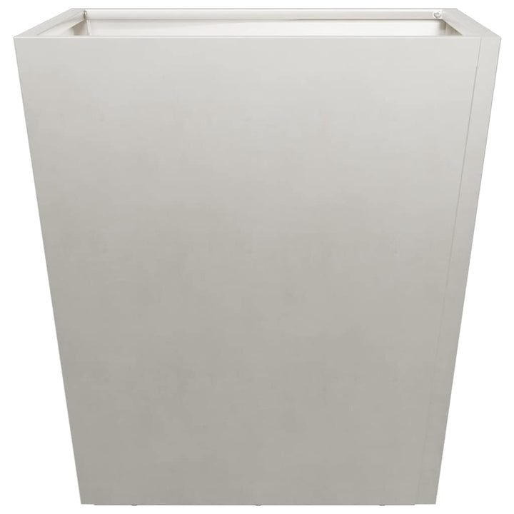 plantekrukker 2 stk. 40x40x40 cm rustfrit stål