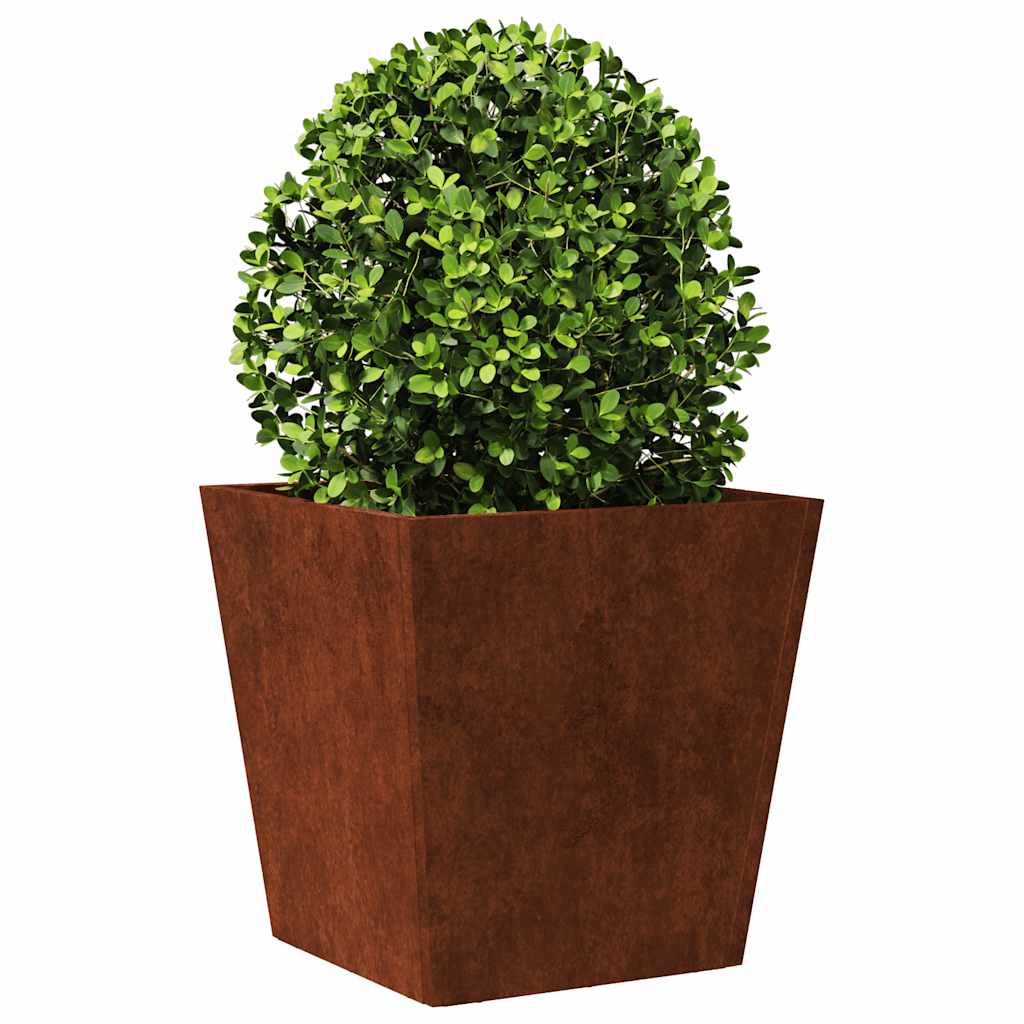 Havekrukke 40x40x40 cm i vejrbestandigt stål