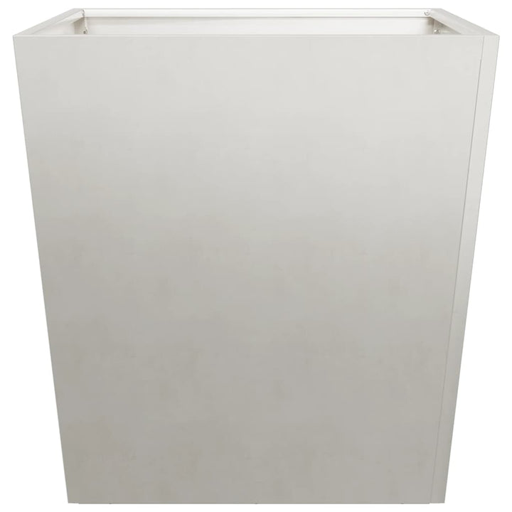 plantekasser 2 stk. 50x50x50 cm rustfrit stål