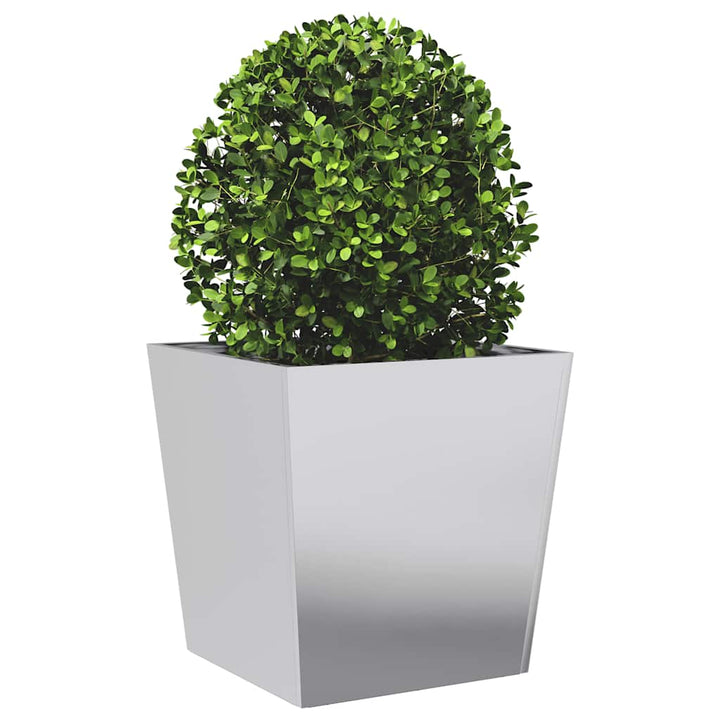 plantekasser 2 stk. 50x50x50 cm galvaniseret stål