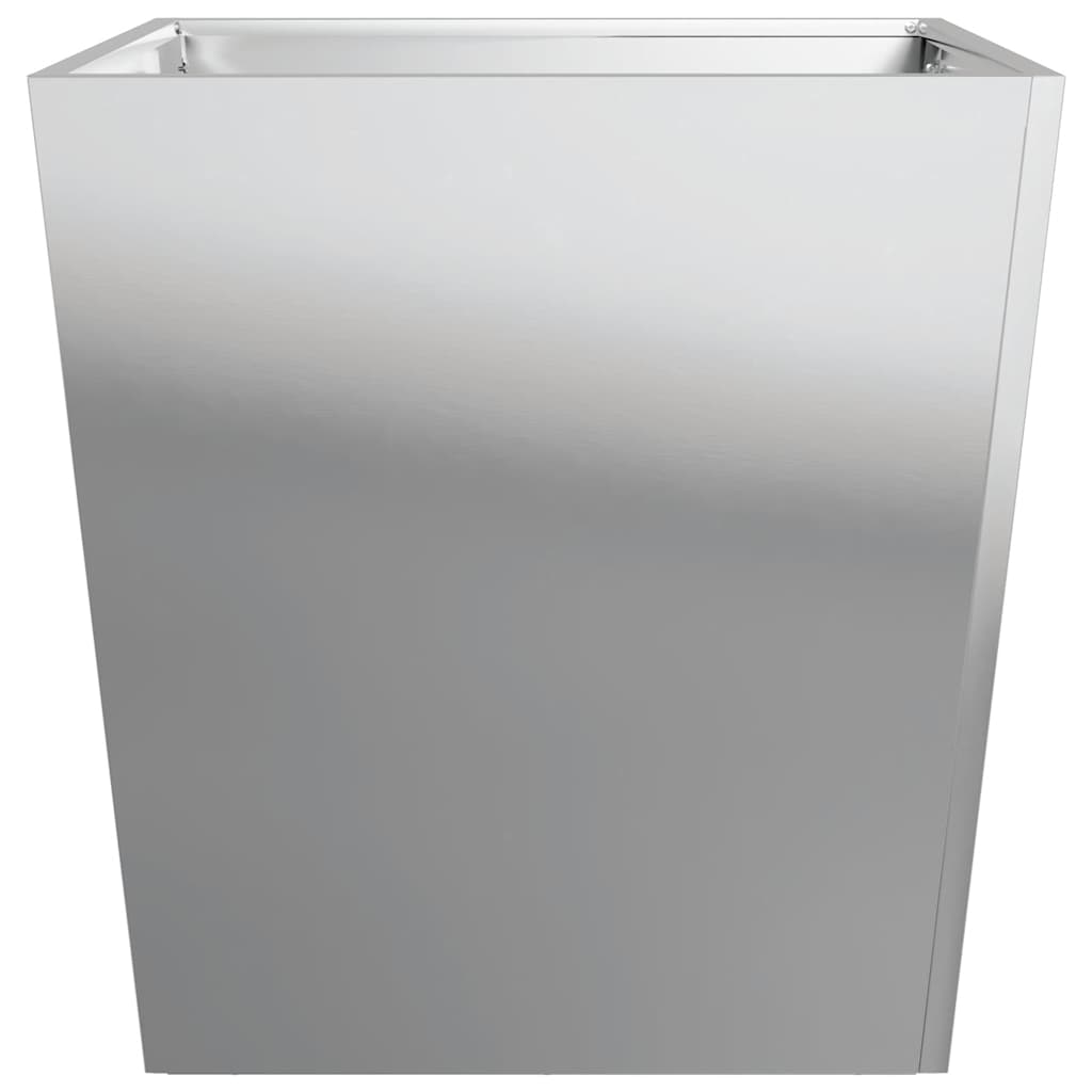 plantekasser 2 stk. 50x50x50 cm galvaniseret stål