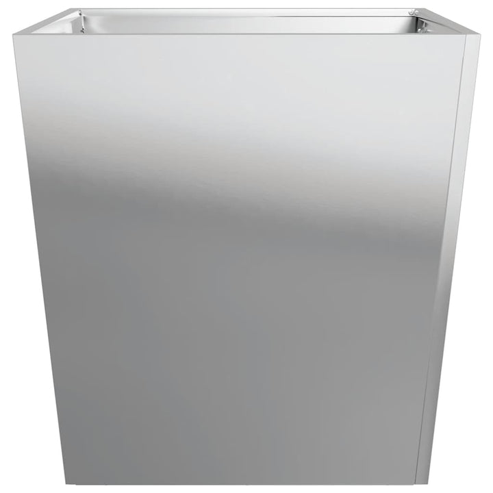 plantekasser 2 stk. 50x50x50 cm galvaniseret stål