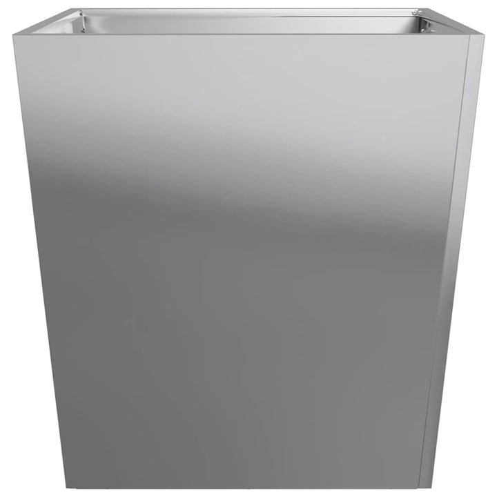 plantekasser 2 stk. 50x50x50 cm galvaniseret stål