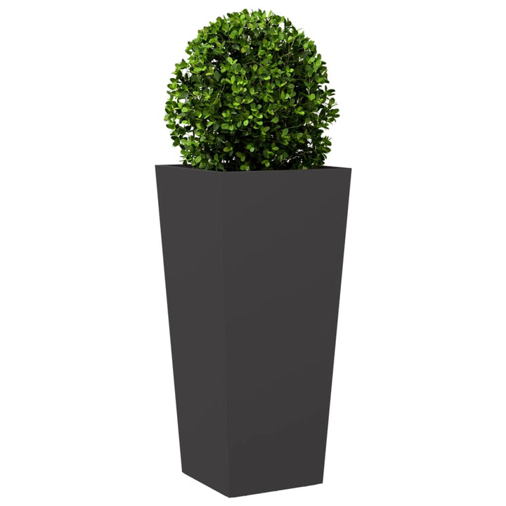plantekrukke 35x35x75 cm stål sort