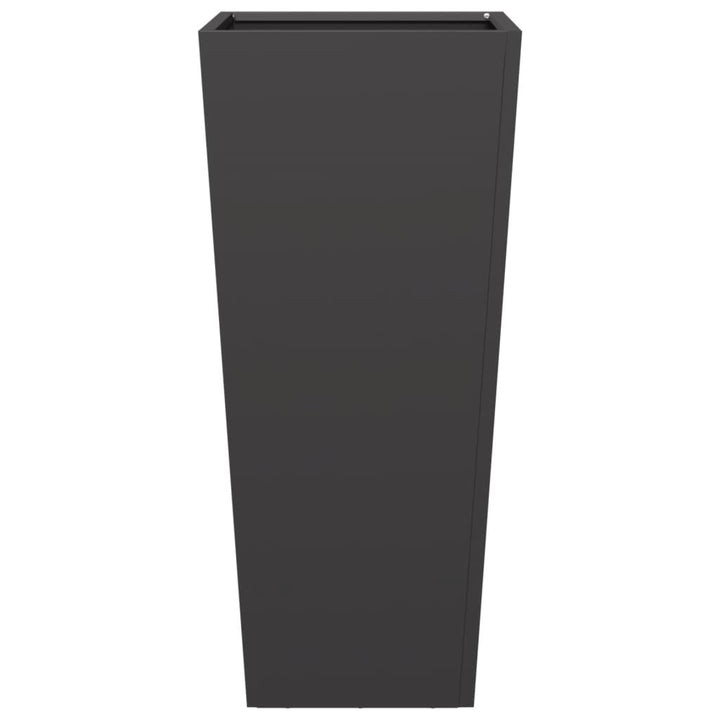 plantekrukke 35x35x75 cm stål sort