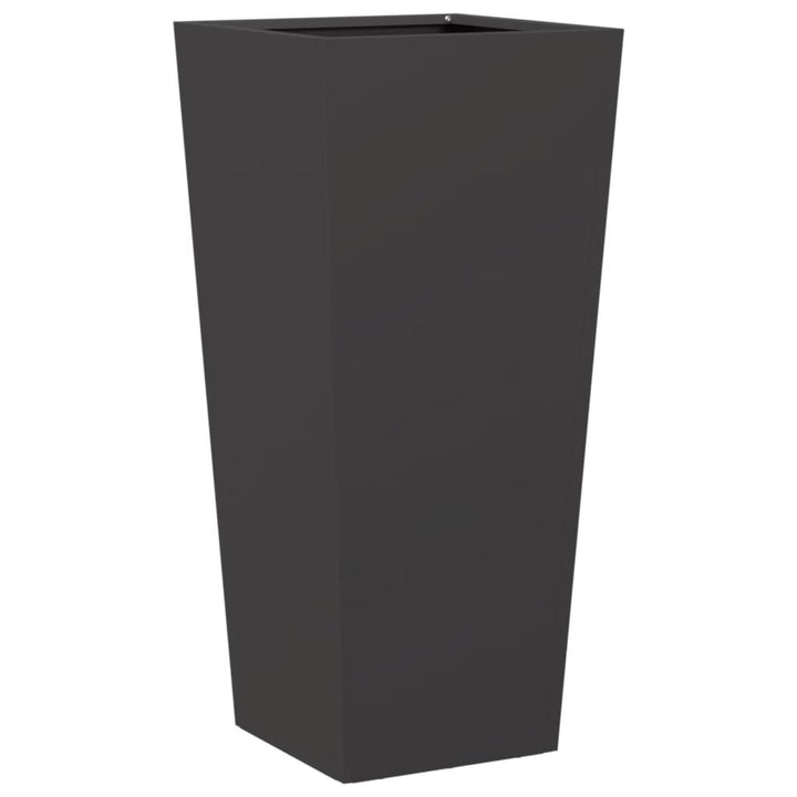 plantekrukke 35x35x75 cm stål sort